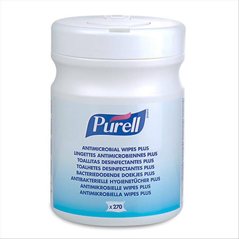 View Lingettes antimicrobiennes pour les mains Purell Paquet de 270 information