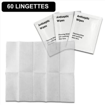 Lingettes antiseptiques - 6 paquets