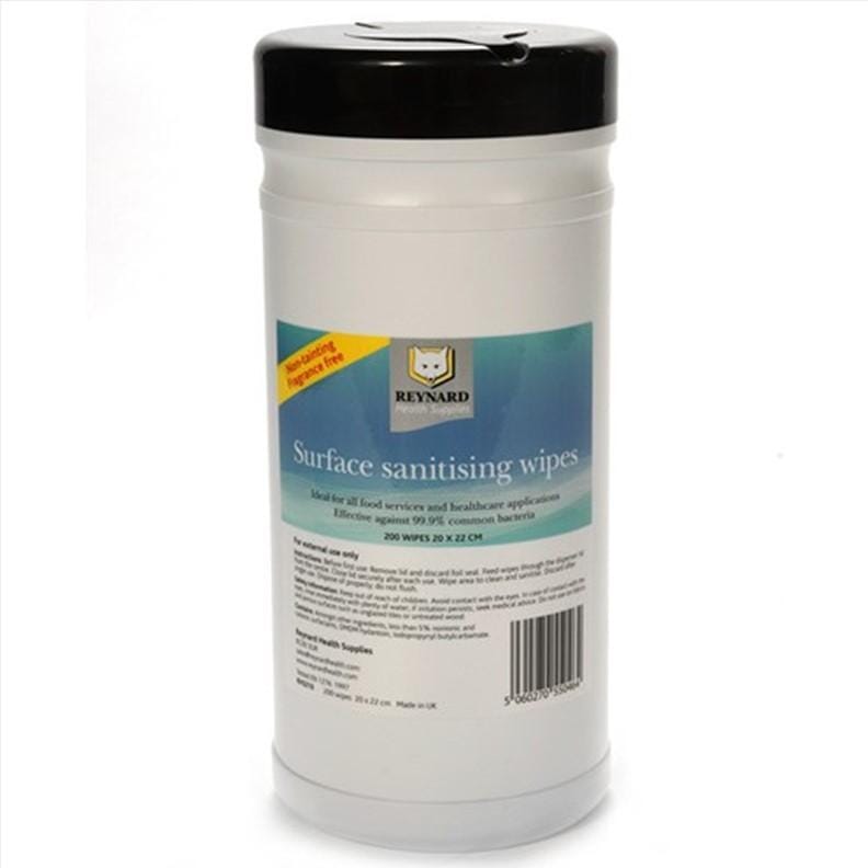 Lingettes sans alcool pour surfaces