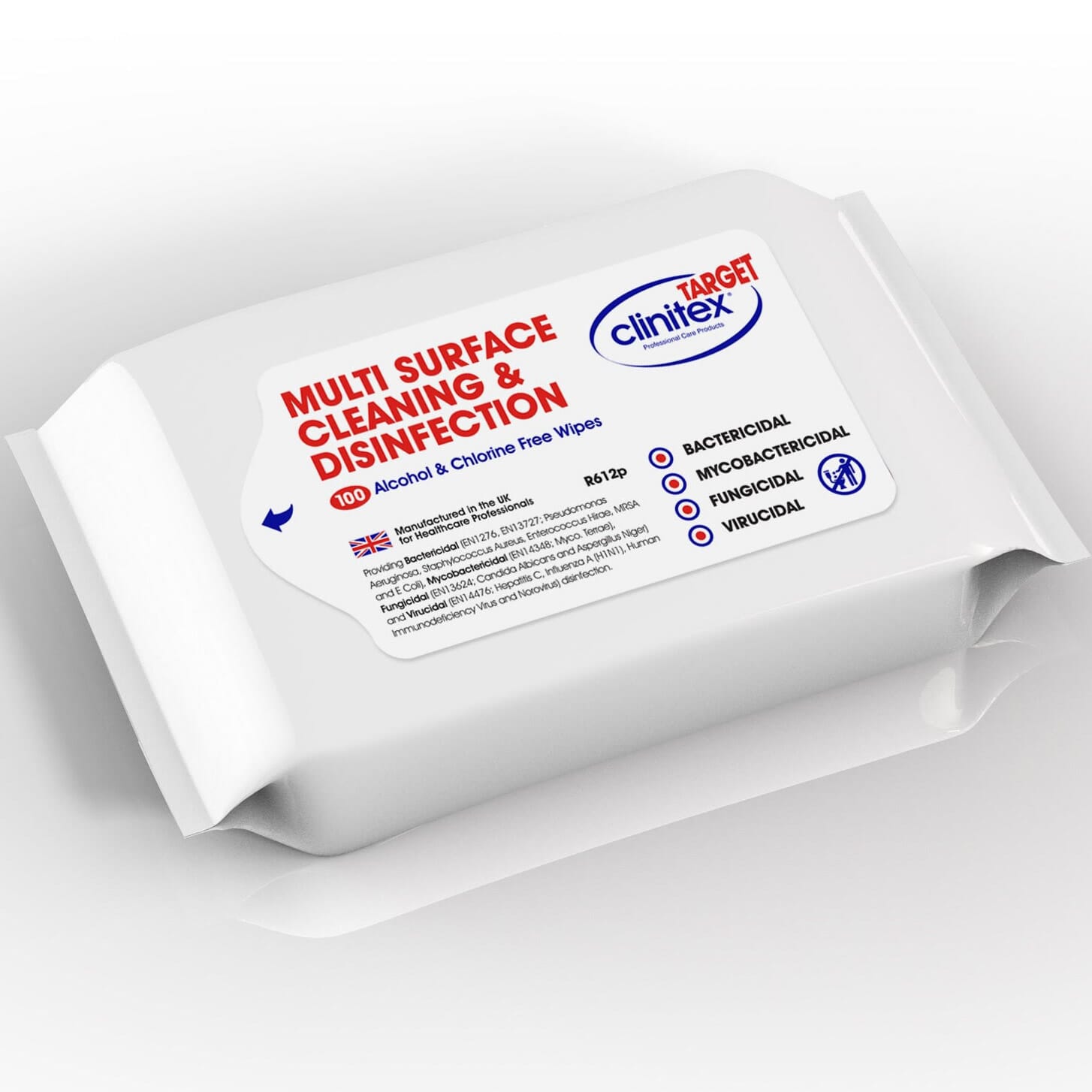 Lingettes désinfectantes multi-surfaces paquet