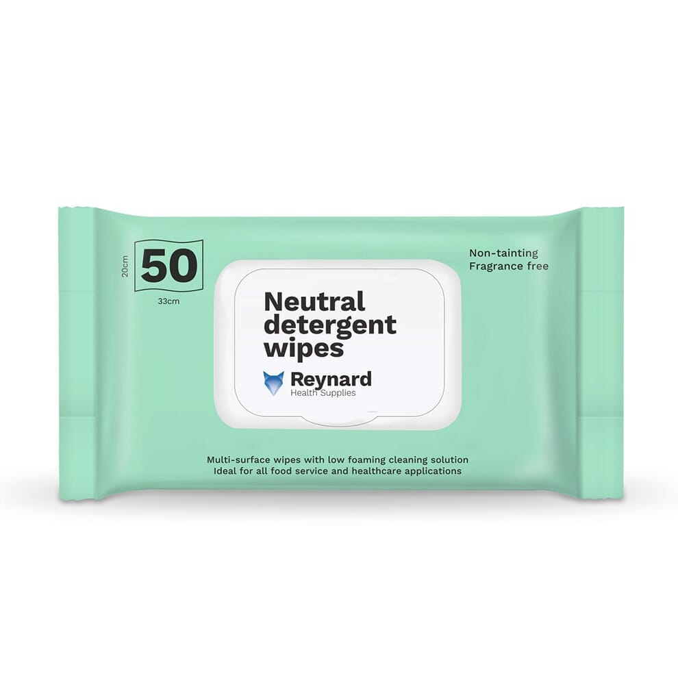 Lingettes détergentes neutres