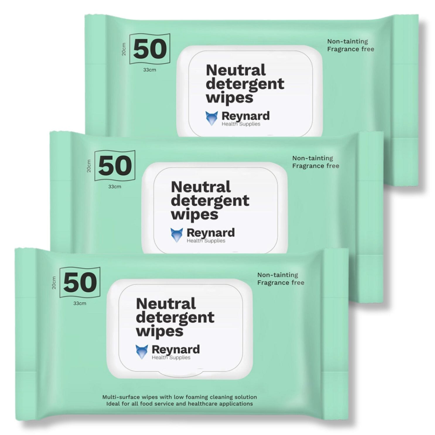 Lingettes détergentes neutres