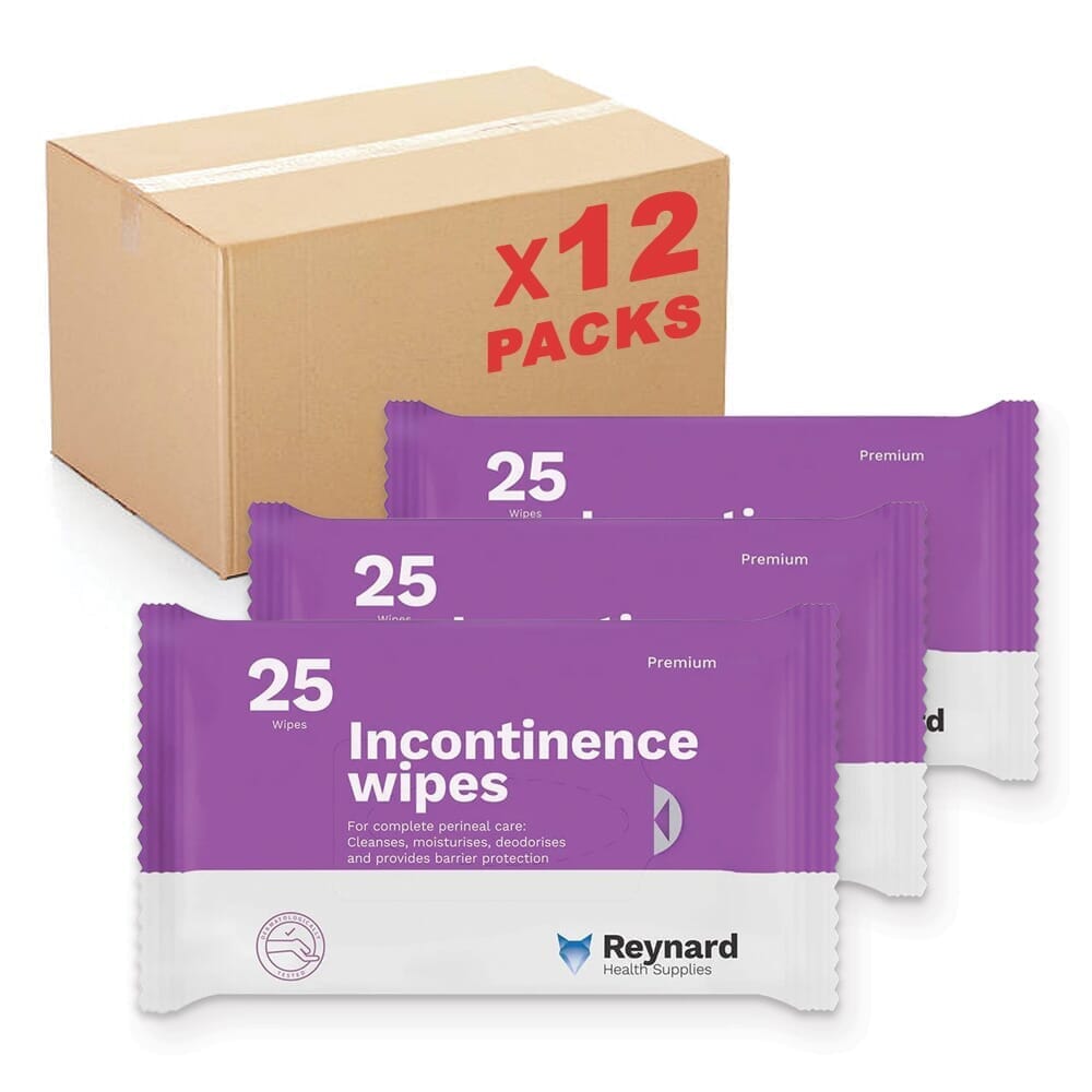 View Lingettes incontinence Carton de 12 paquets information