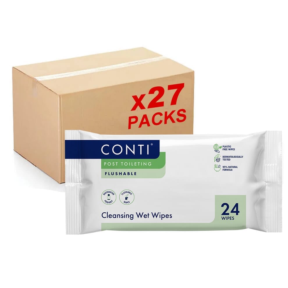 Lingettes Incontinence sans parfum Conti