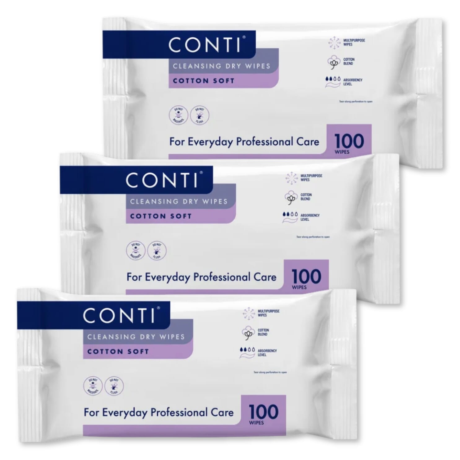 Lingettes sèches Conti SoSoft