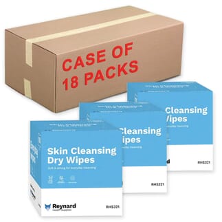 Lingettes sèches nettoyantes Carton de 18 paquets