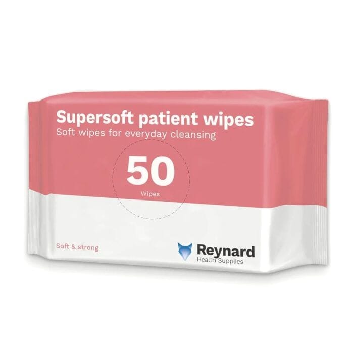 Lingettes super douces pour patients