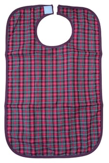 Lot de 3 bavoirs pour adulte - Motif écossais