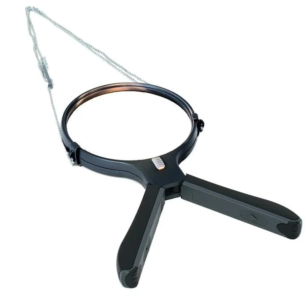 Loupe mains libres avec éclairage