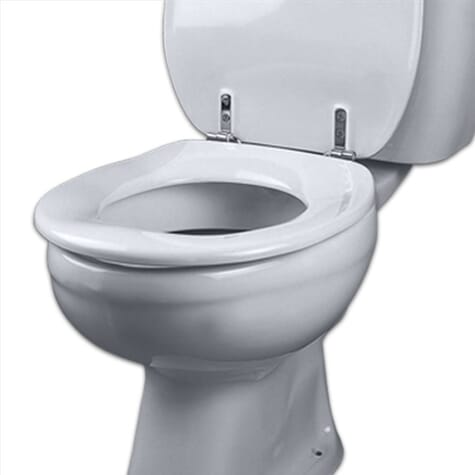 Lunette de toilettes Dania avec abattant - 10 cm