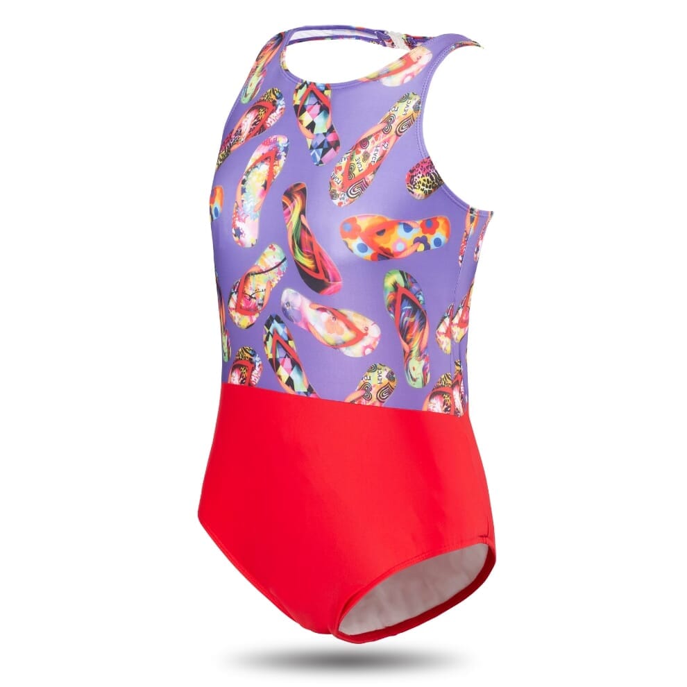 Maillot de bain incontinence fille à dos nu Flipflop