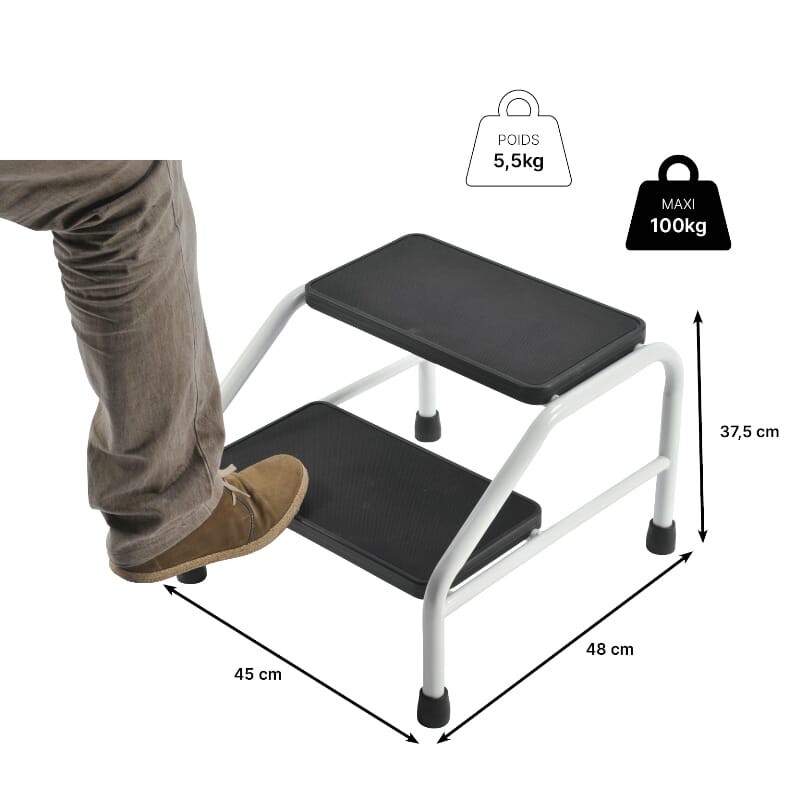 Marchepied 2 marches