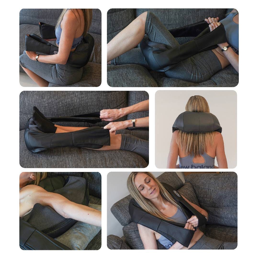 Masseur cervical chauffant