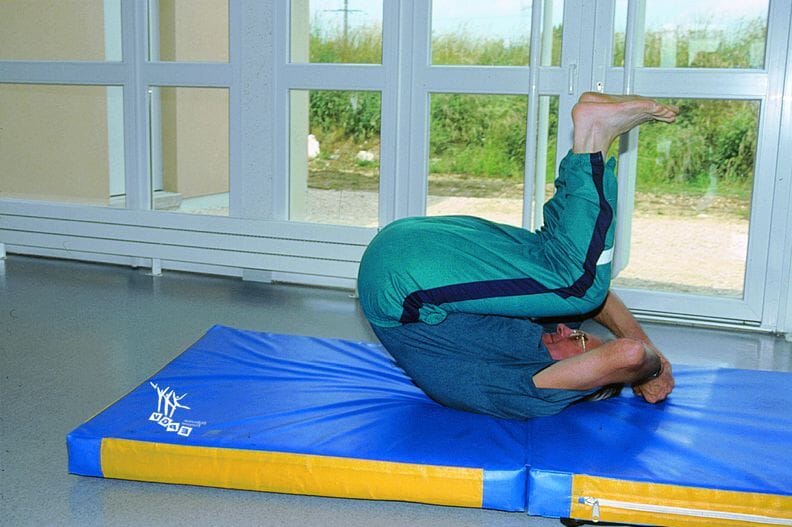 Matelas de chute pliable