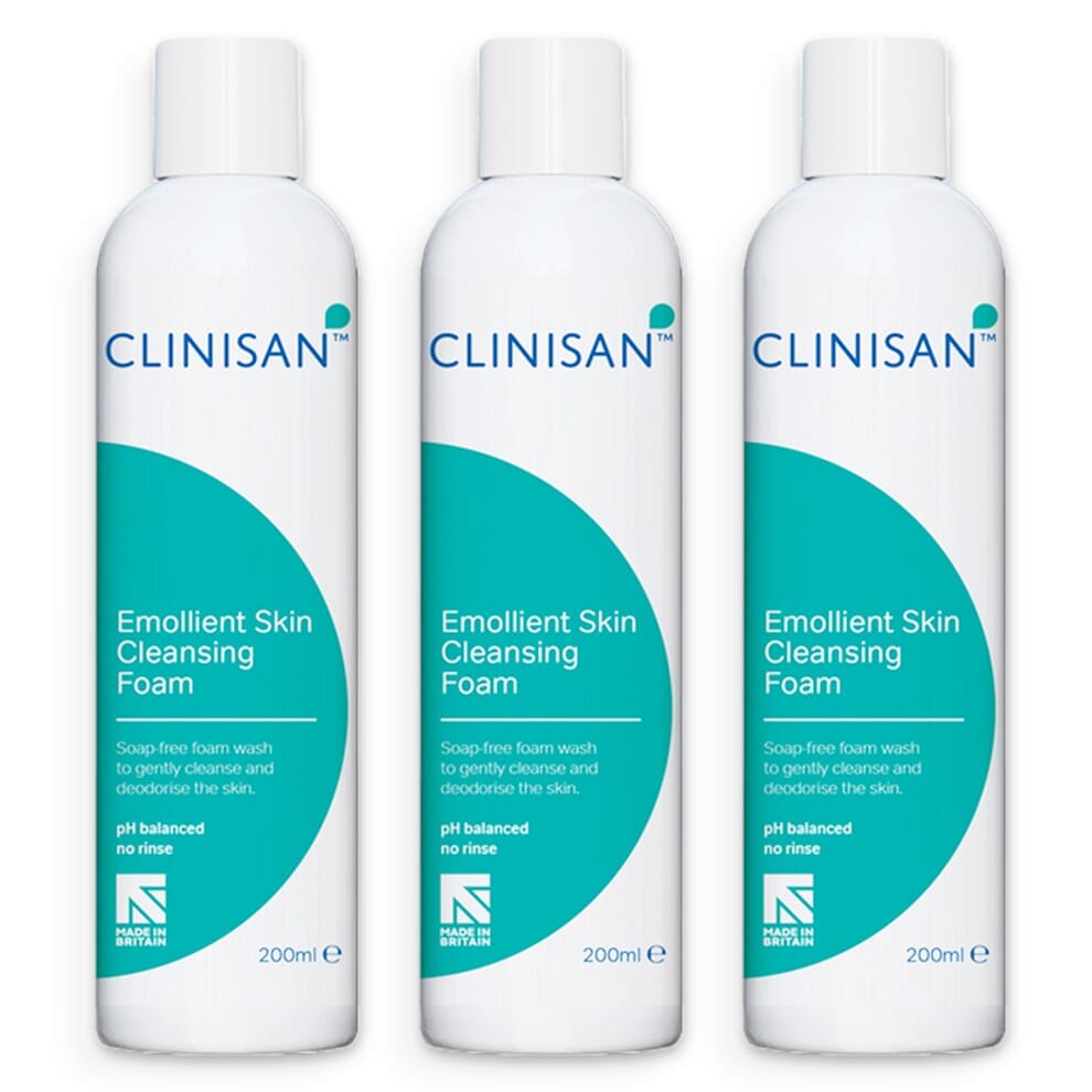 Mousse nettoyante pour la peau Clinisan - 200ml