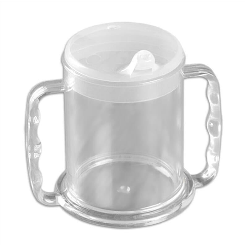 Mug à deux anses avec large base