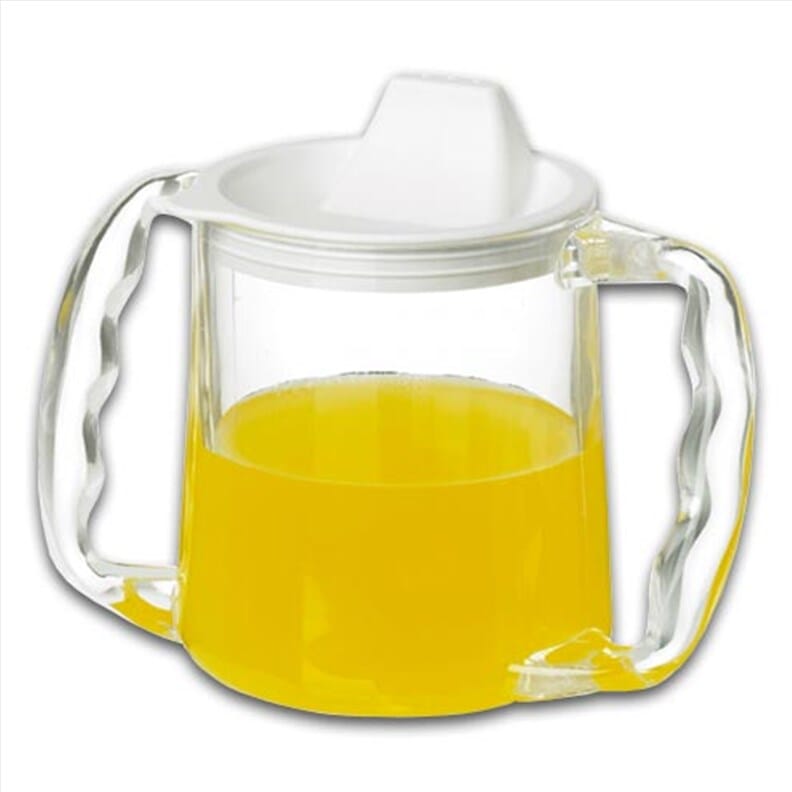 Mug d'alimentation à deux anses Caring