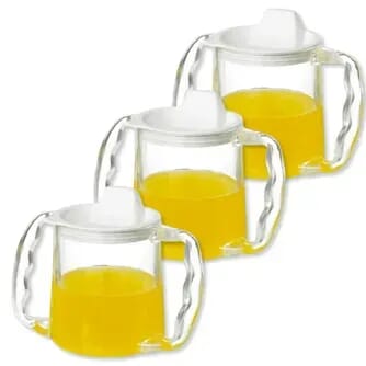 Mug d'alimentation à deux anses Caring