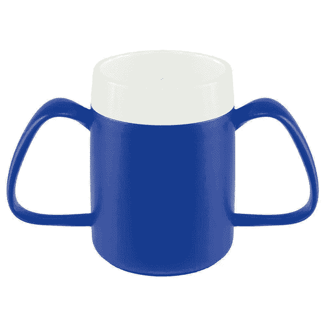 Mug à deux poignées Ornamin avec intérieur conique