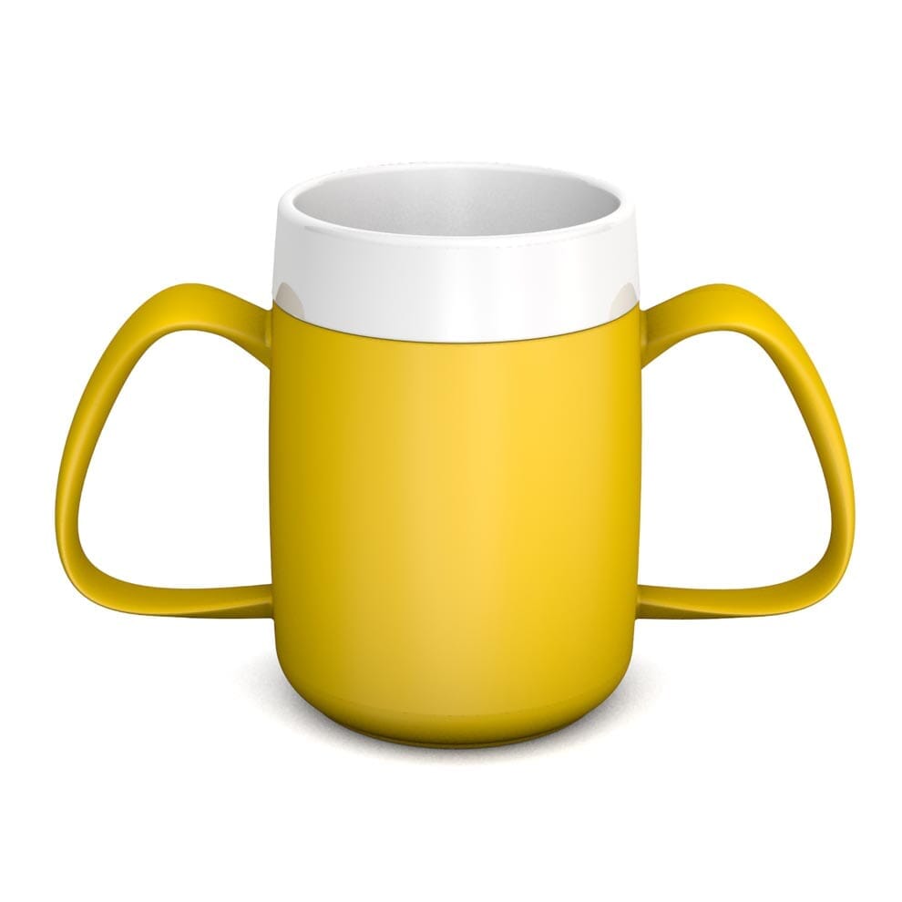 Mug à deux poignées Ornamin avec intérieur conique