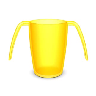 Mug Ã  deux poignÃ©es Ornamin Ergo Plus  Jaune