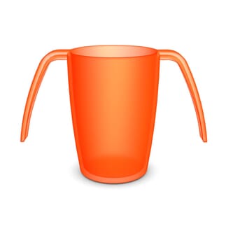 Mug Ã  deux poignÃ©es Ornamin Ergo Plus  Orange