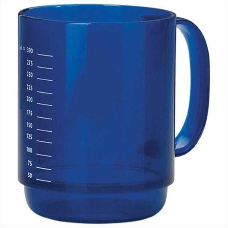 View Mug bleu avec grande anse information