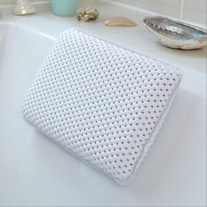 Oreiller De Bain FRCOLOR – Coussin Confortable Avec Ventouses, Pour Vasque, Spa Ou Baignoire