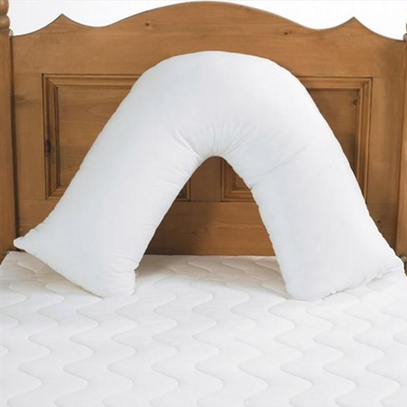 Oreiller orthopédique en forme de V