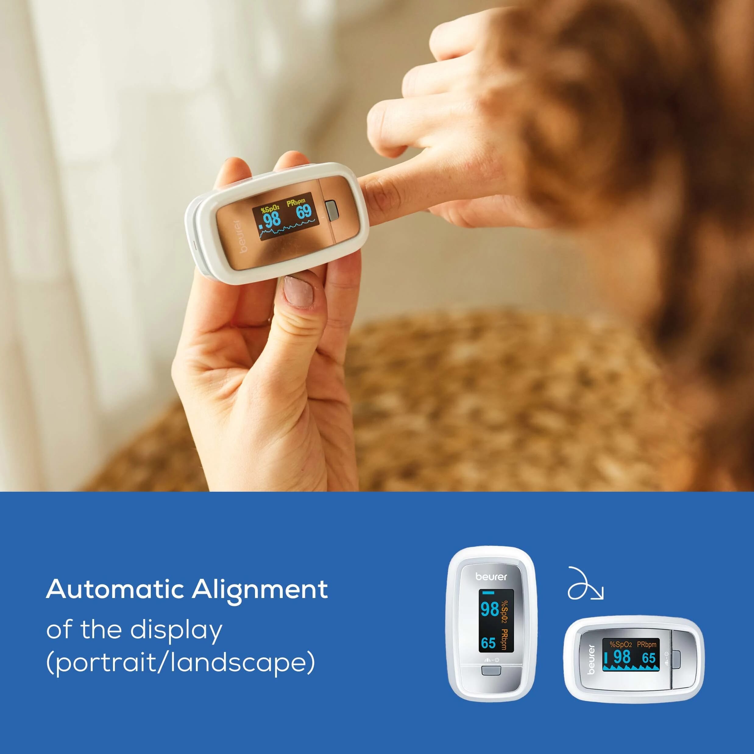 Oxymètre de pouls Beurer PO 30