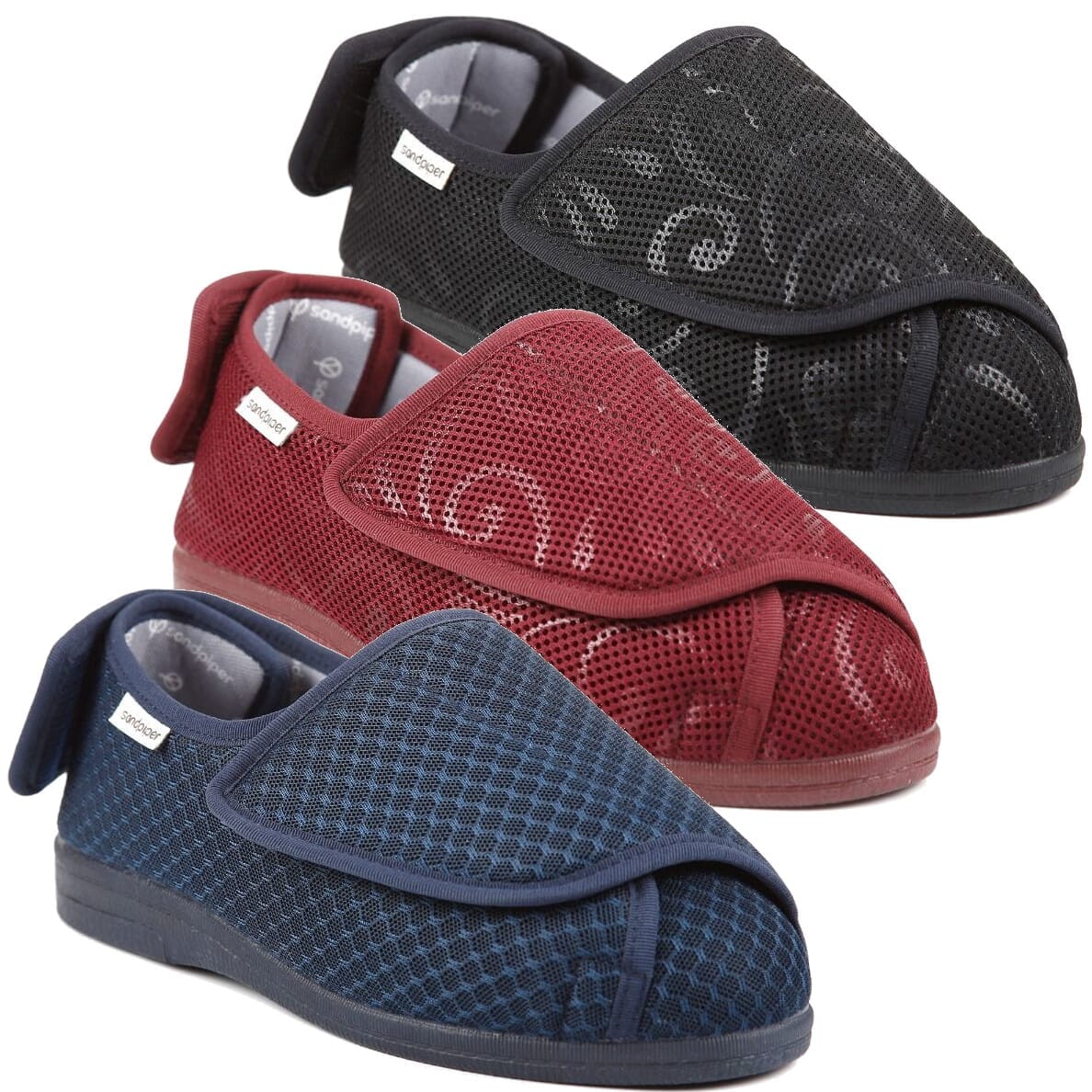 Pantoufles Wendy extra larges pour femme
