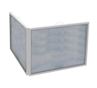 Paravent de douche portable