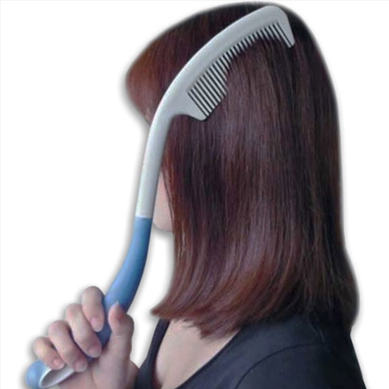 Peigne à long manche