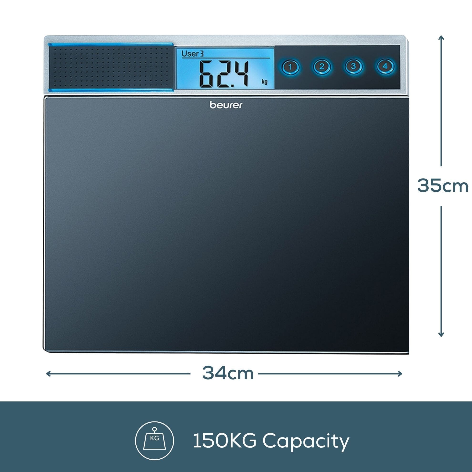 Pèse personne parlant Beurer GS39