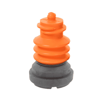 Pied de remplacement pour embout Flexyfoot - Gris 1 unité