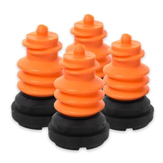 Pied de replacement pour embout Flexyfoot - Noir Lot de 4 pieds