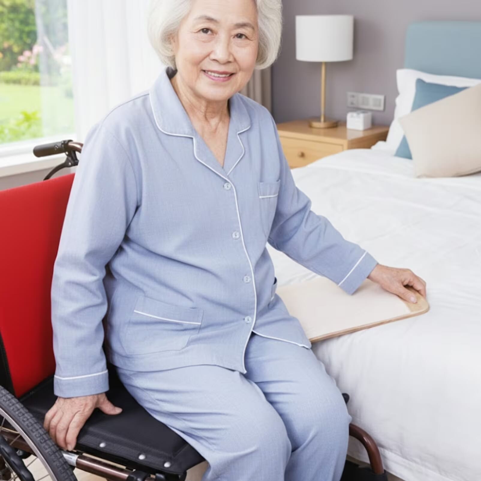 Planche de transfert incurvée en bois