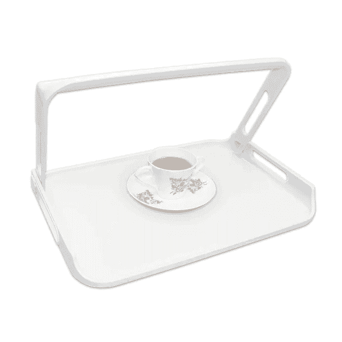 Plateau avec poignée de transport