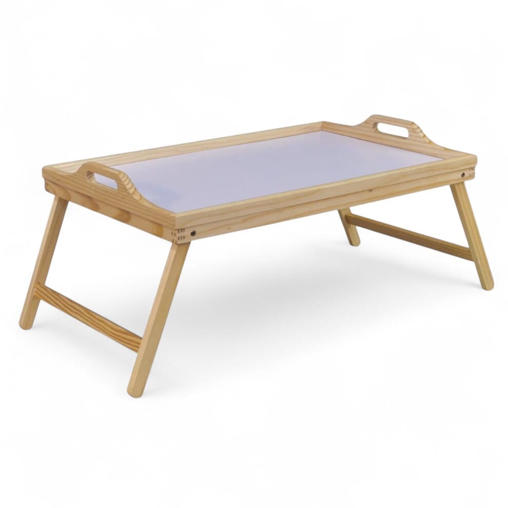 Plateau de lit pliant en bois