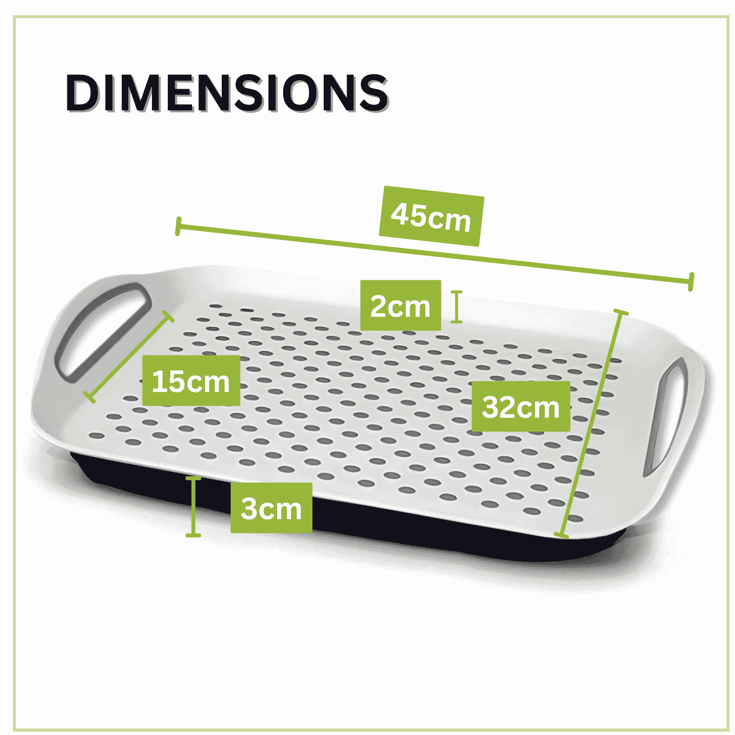 Plateau repas avec coussin à billes