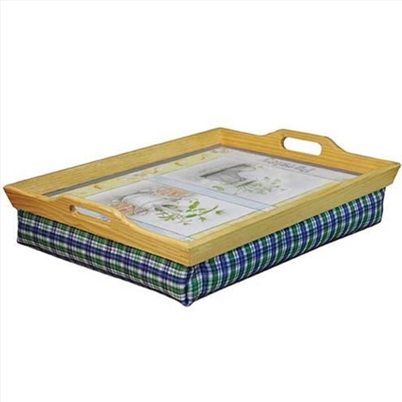 Plateau repas avec coussin intégré