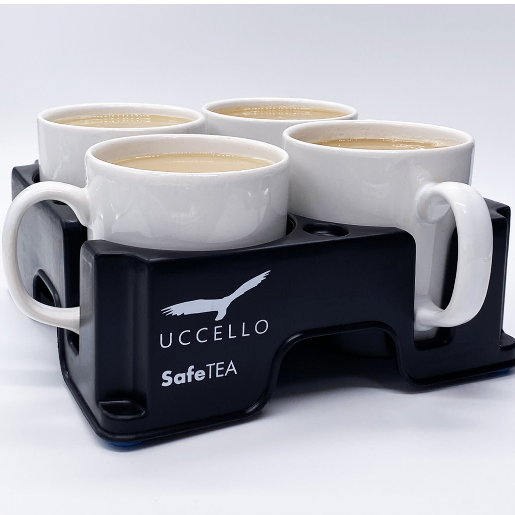 Plateau support 4 tasses Muggi - Noir