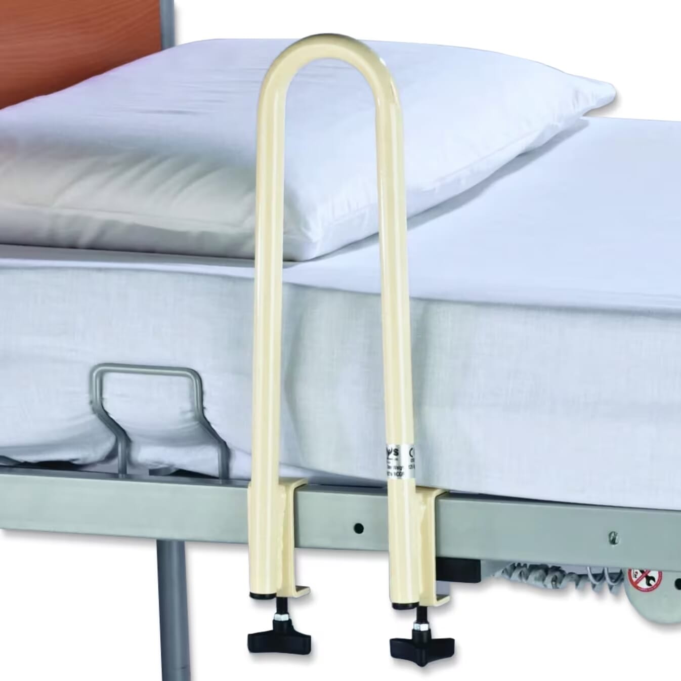 Poignée d'appui pour lit médicalisé