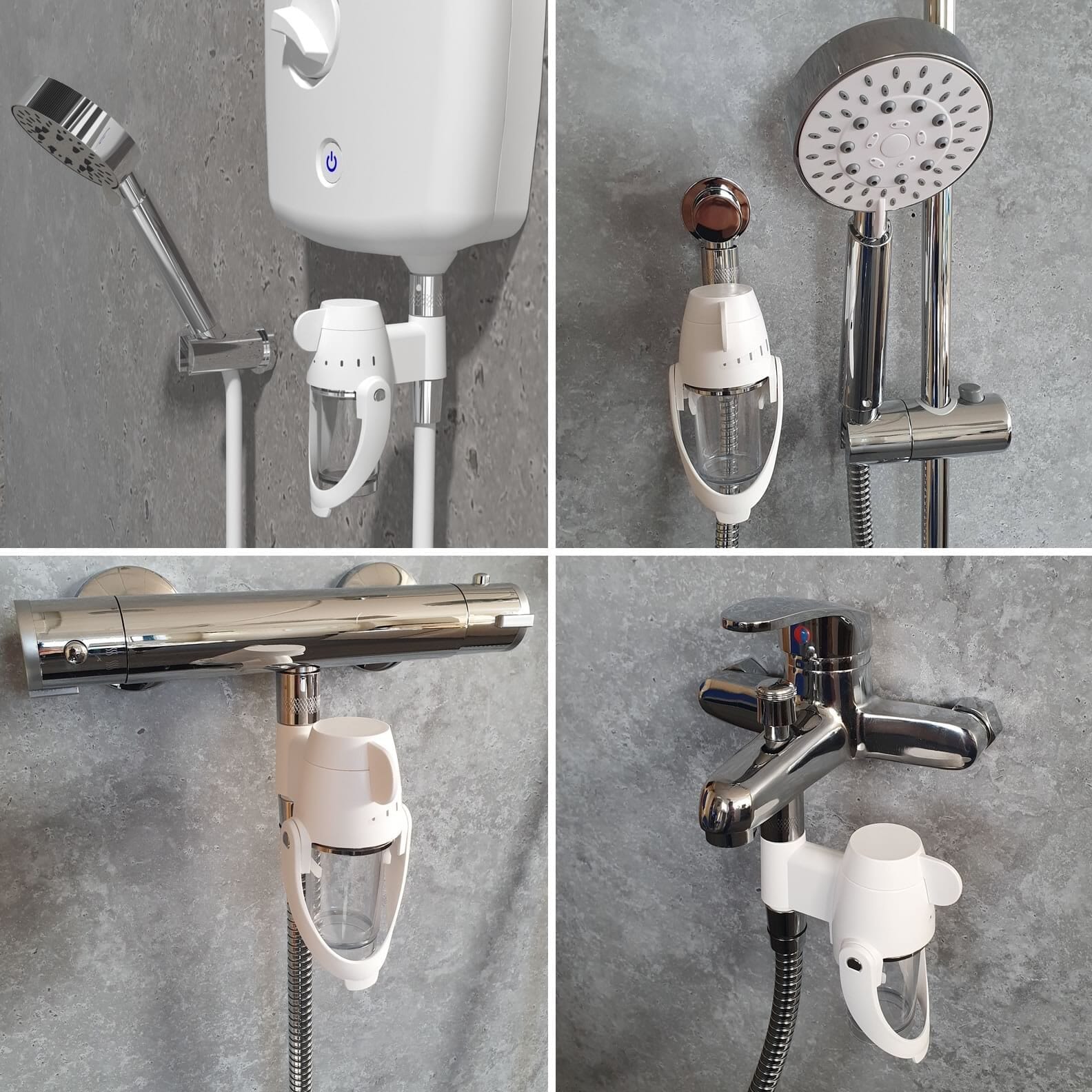 Pommeau de douche avec distributeur de savon intégré - ShowerSpaah