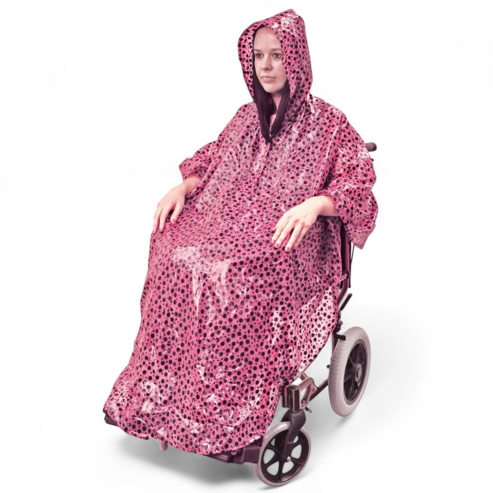 Poncho Imperméable pour fauteuil roulant
