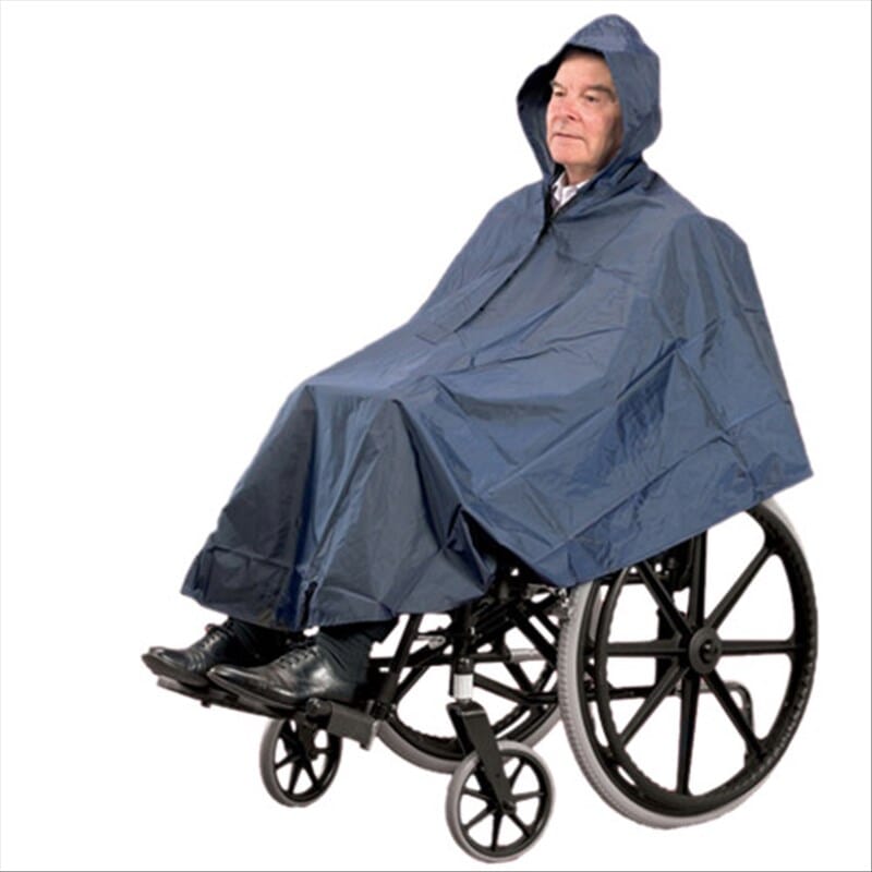 Poncho pour fauteuil roulant