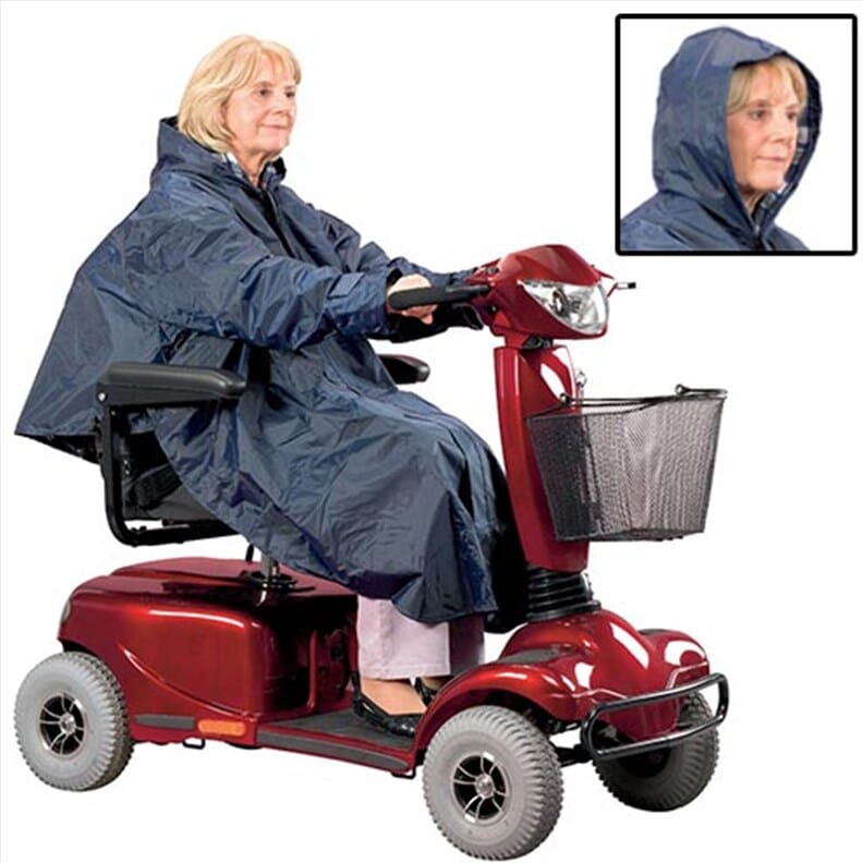 Poncho pour scooter électrique
