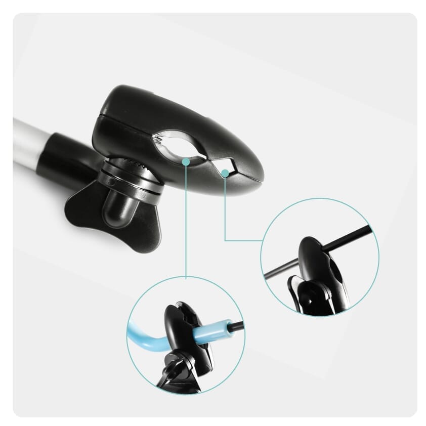 Porte-parapluie pour fauteuil roulant