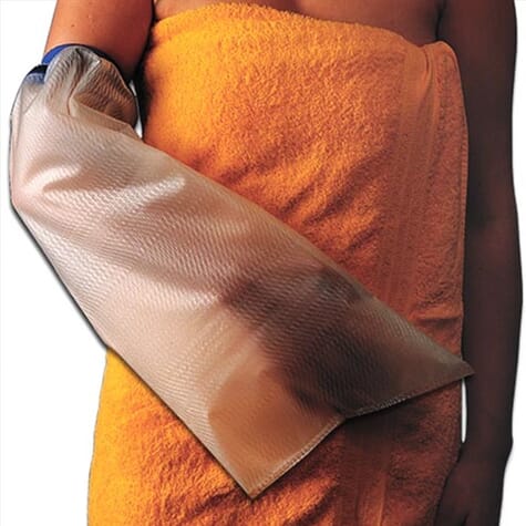 Protection de plâtre et bandages - Bras au-dessus du coude