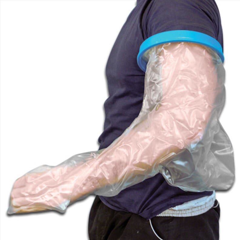 Protection étanche de bandage et plâtre - Bras entier